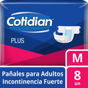 Pañales adulto plus M (8 unidades)