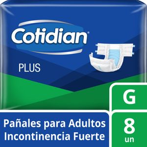Pañales adulto plus G (8 unidades)