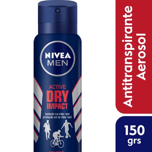 Antitranspirante dry impact spray for men 150 ml