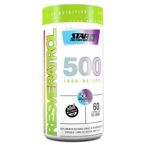 Resveratrol 500 antioxidante (60 cápsulas)