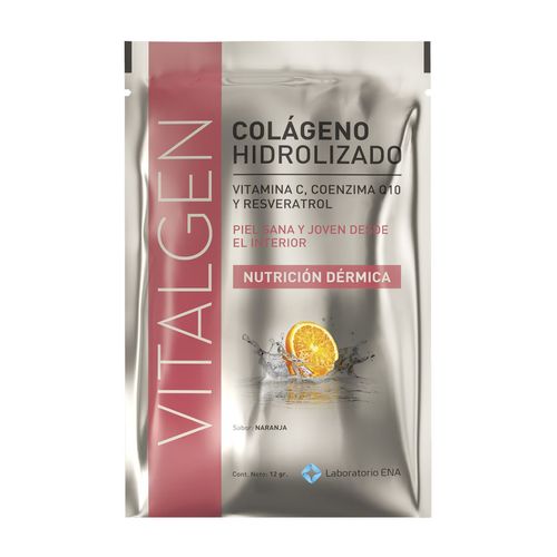 Colageno hidrolizado sabor naranja 12 gr (15 sobres)