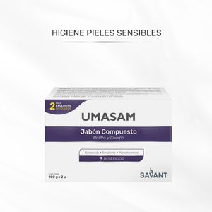 Jabón umasam 100 gr 2X1