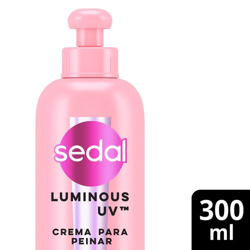 Crema Para Peinar Sedal Luminous Uv 300 ml
