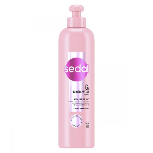 Crema Para Peinar Sedal Luminous Uv 300 ml