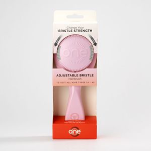 Cepillo brush detangler ajustable color rosa