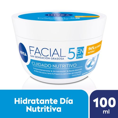 Crema facial 7 en 1 Cuidado Nutritivo para todo tipo de piel 100 ml