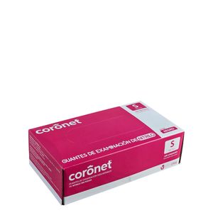 Guantes examen nitrilo negros S (10 unidades)