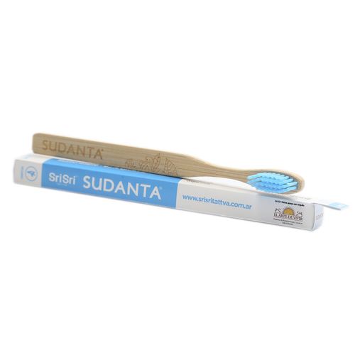 Cepillo dental medio sudanta bambu adulto