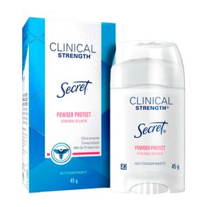 Antitranspirante en crema clinical powdering protect 45 gr
