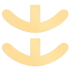 Láminas de silicona en forma de ancla para cicatrices de mamas (2 unidades)