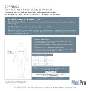 Mangas para liposucción con corpiño - mod b-943
