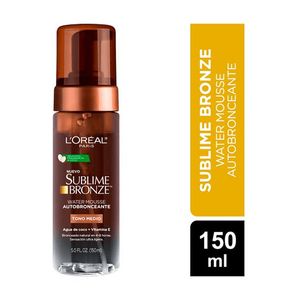 Water mousse autobronceante sublime bronze 150 ml