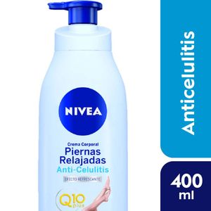 Crema corporal anti-celulitis piernas relajadas todo tipo de piel 400 ml