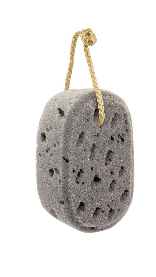 Esponja de baño porosa