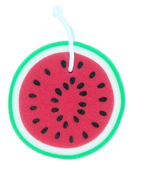 Esponja de baño sandia