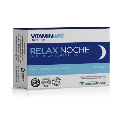 Relax noche (20 cápsulas)