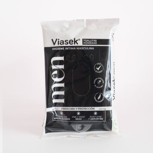 Toallitas húmedas higiene íntima masculina (16 sobres)