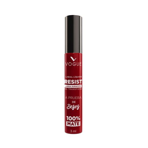 Labial líquido mate resist