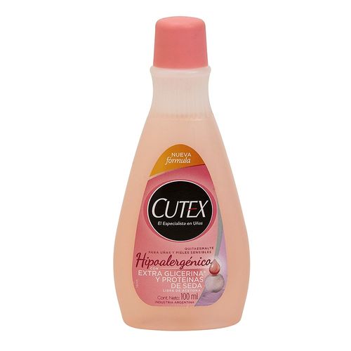 Quita esmalte hipoalergenico 100 ML