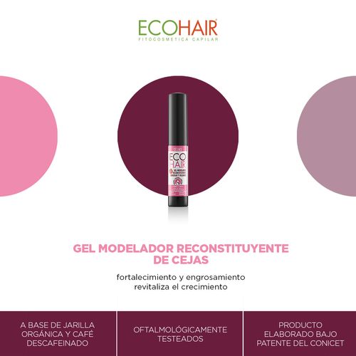 Gel modelador reconstituyente de cejas 5ml