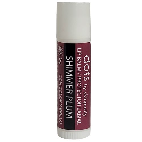 Protector labial con color shimmer plum 5 gr