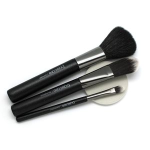 Kit brochas maquillaje con esponja x 3