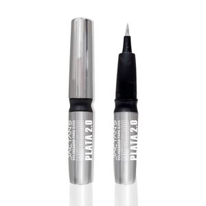 Delineador de ojos plata metalizado 2.0