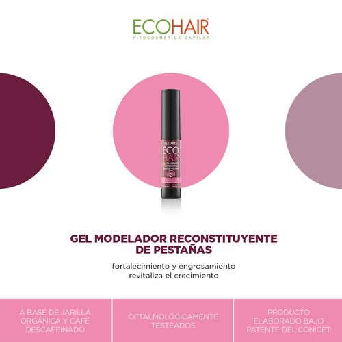 Gel modelador reconstituyente de pestañas 5 ml