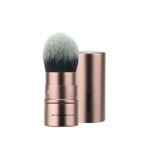 Brocha maquillaje retractil pelo sintetico