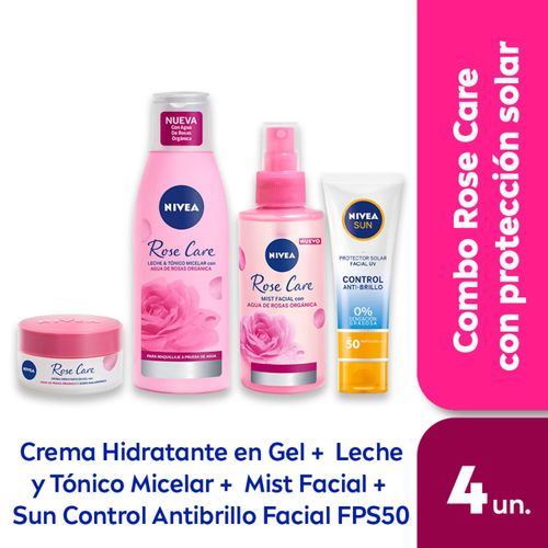 Combo Rose Care con protección solar