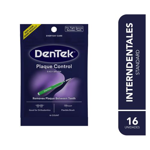 Cepillo dental plaque control easy brush (16 unidades)