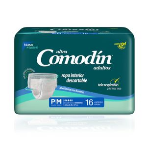 Ropa interior adulto descartable (16 unidades)