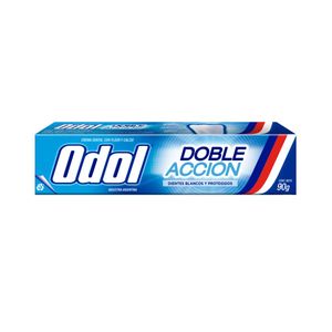 Pasta dental doble accion 90 grs