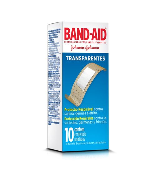Apósitos adhesivos transparentes (10 unidades)