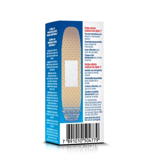 Apósitos adhesivos transparentes (10 unidades)