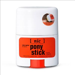 Cera capilar en barra pony stick 20 gr