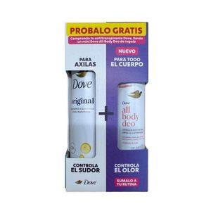 Antitranspirante original + desodorante mini all body deo