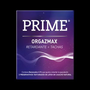 Preservativos orgazmax ( 3 unidades )