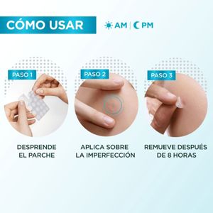 Parches anti imperfecciones de acne patch invisible ( 22 unidades)