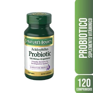 Probioticos acidophilus 120 tabletas