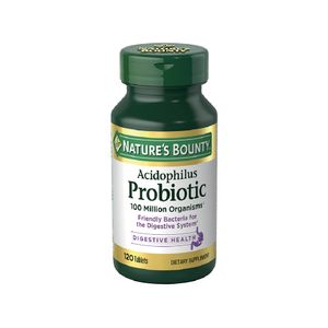 Probioticos acidophilus 120 tabletas