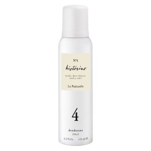 Desodorante en aerosol historias 4 x123 ml