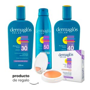 Combo protector solar fps30 + fps40 + fps50