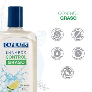 Shampoo control graso línea botánica 420 ml