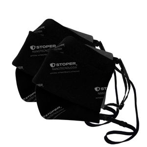 Combo Barbijo STOPER Antibacterial Reutilizable (2 unidades)