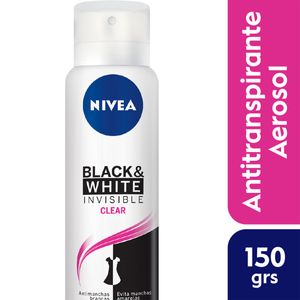 Aerosol desodorante mujer invisible b&w clear 150 ml