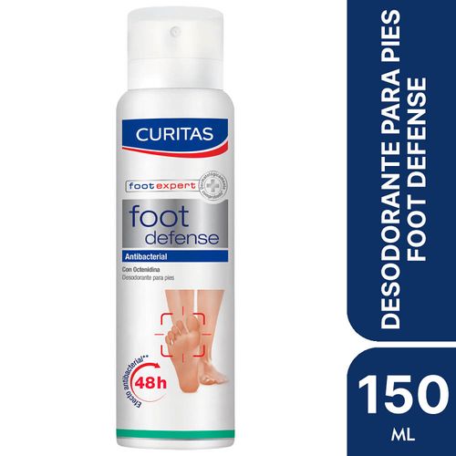 Desodorante para pies foot defense todo tipo de piel 150 ml
