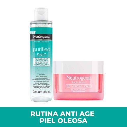 Combo rutina anti age piel oleosa