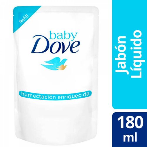 Jabón líquido baby humectación enriquecida refill 180 ml
