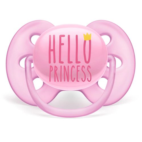 Chupete ultra soft premium hello princess 6-18m SCF529/01